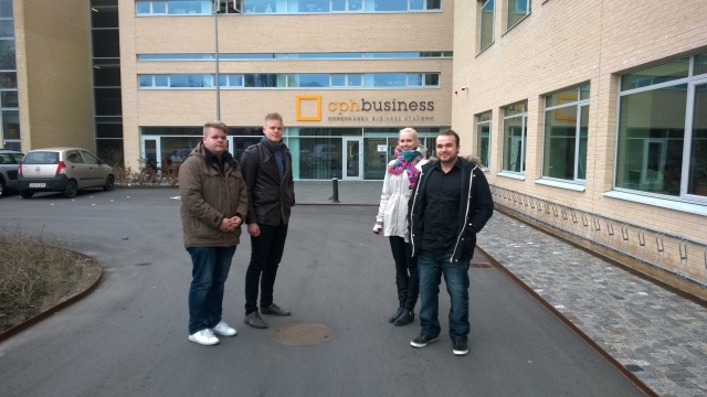 The Finnish team entering Cphbusiness' new campus